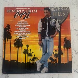 Vintage Beverly Hills Cop II Movie Soundtrack Vinyl LP - 1987 MCA Records